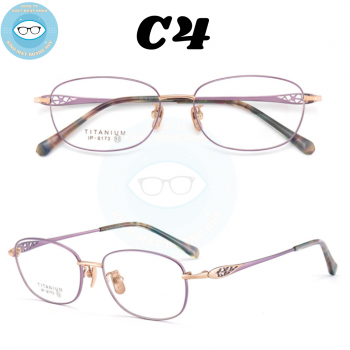 Gọng kính kim loại mã 6193